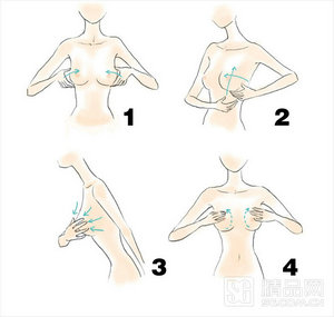 乳腺结节的按摩方法
